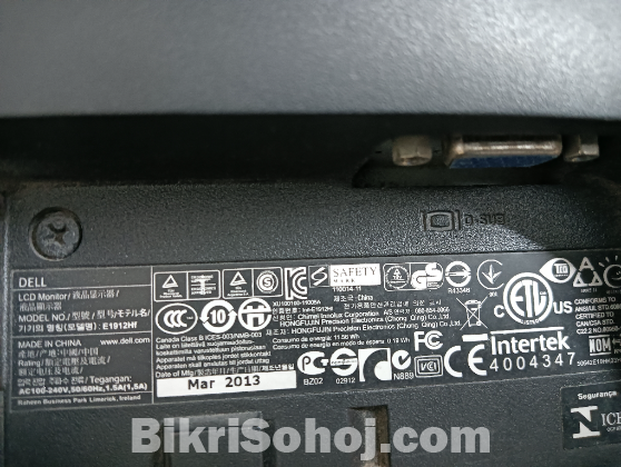 Dell Monitor 18.5